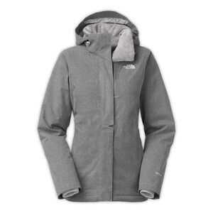 THE NORTH FACE Inlux hyvent INSULATED JACKET size small - gray‎ (no hood)